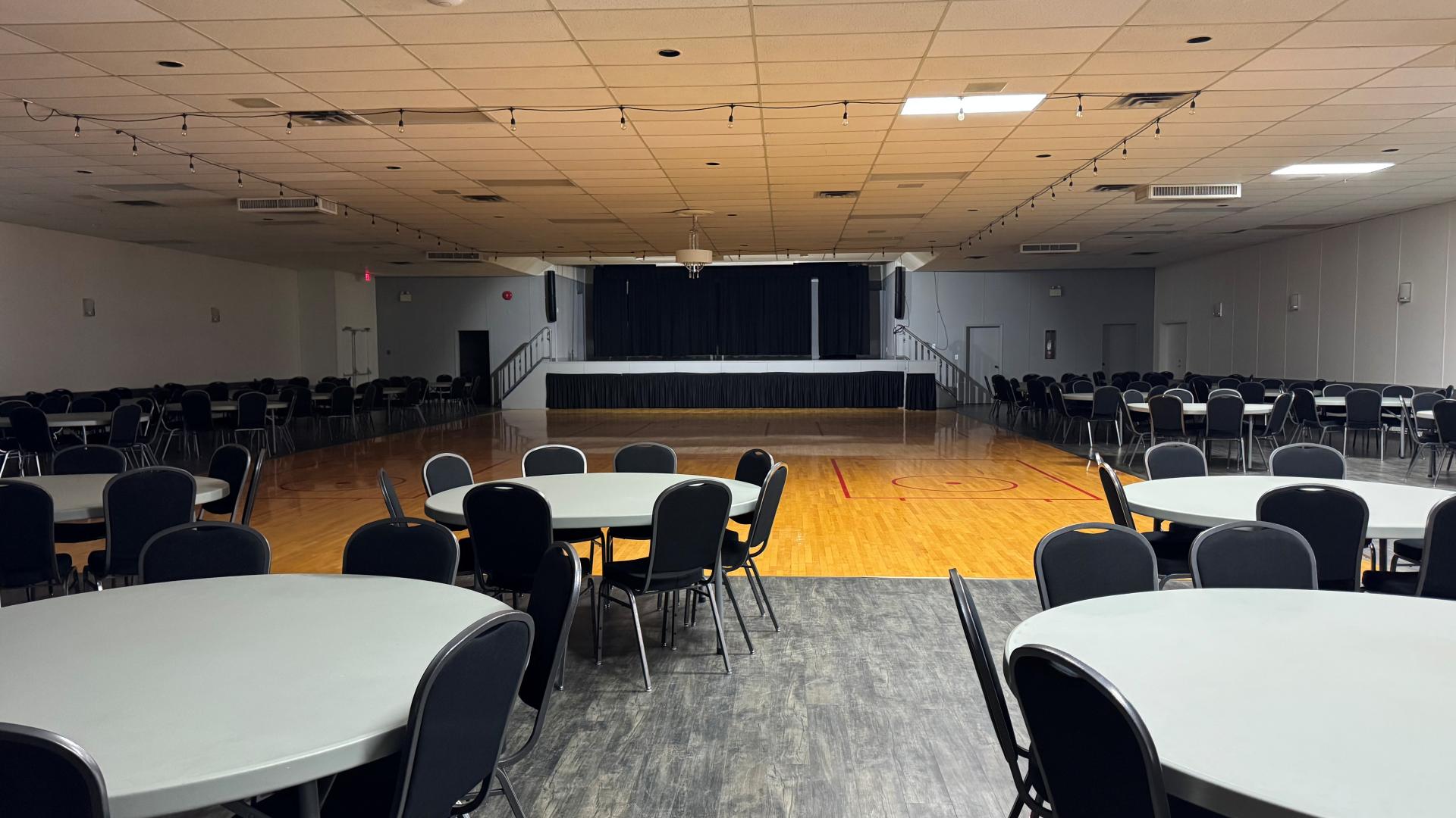 inside hall