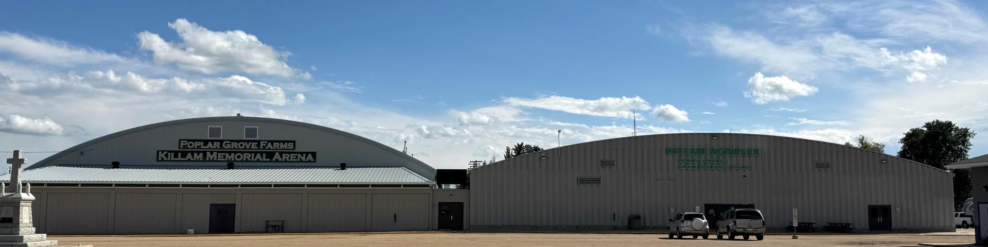 Exterior of facility