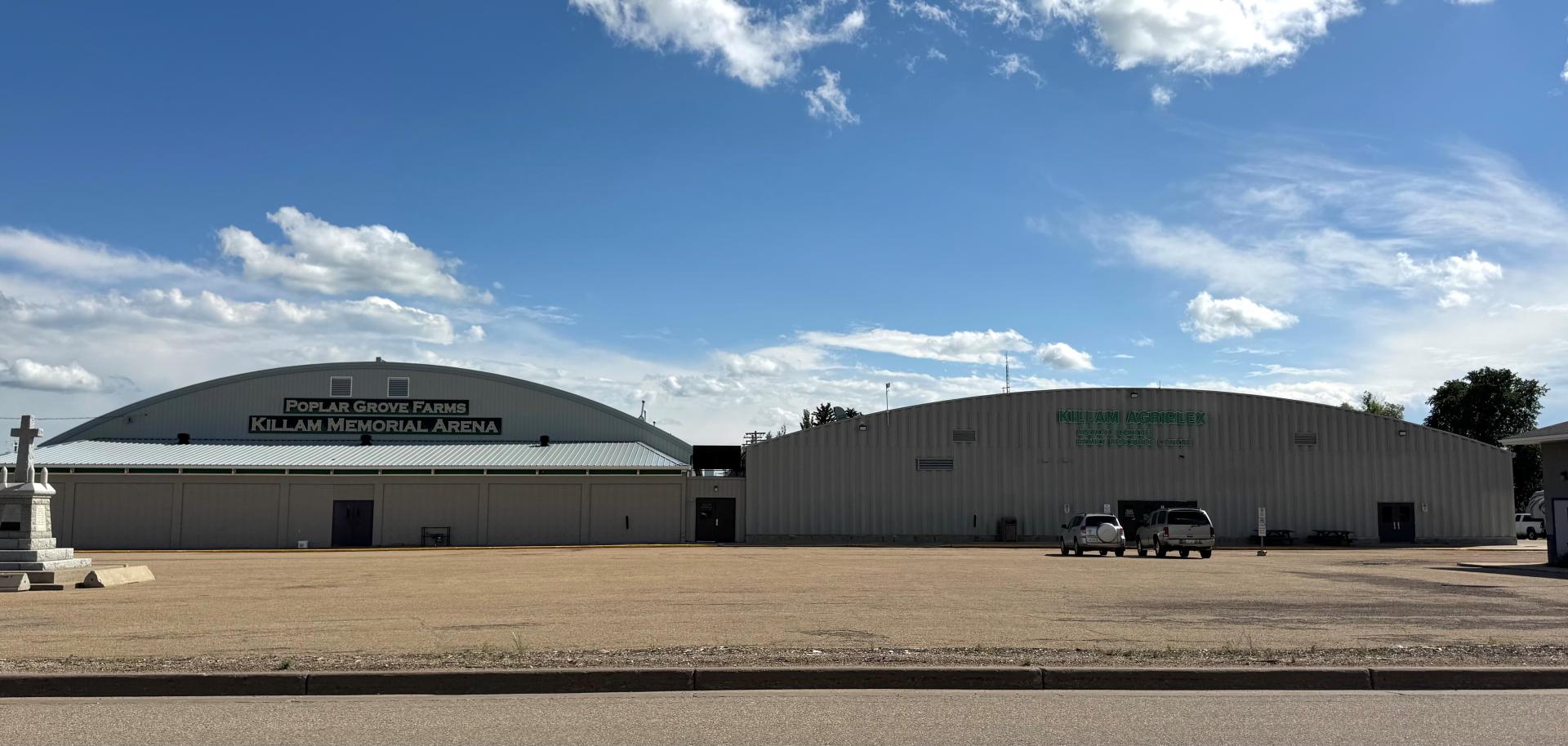 Exterior of facility